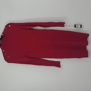 NWT Tommy Hilfiger red sweater dress  medium